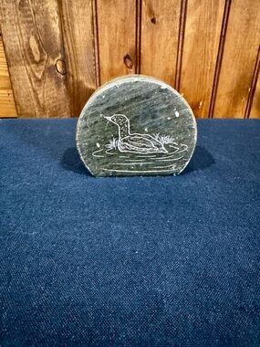 Vintage Carved Soapstone by Dieter Muckenheim